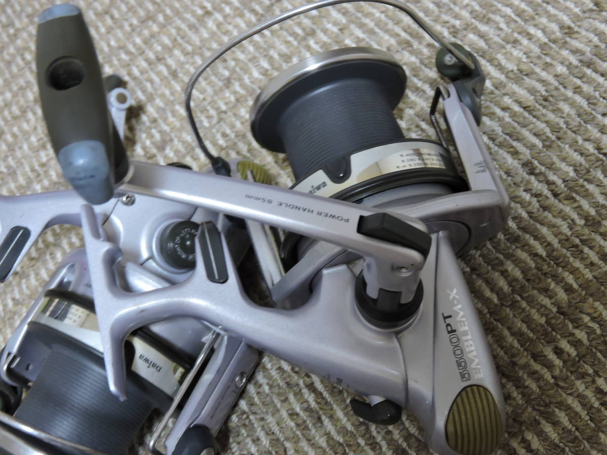 美品 ダイワ エンブレムX 6000PT 3台 5500PT 1台(ダイワ)｜売買 