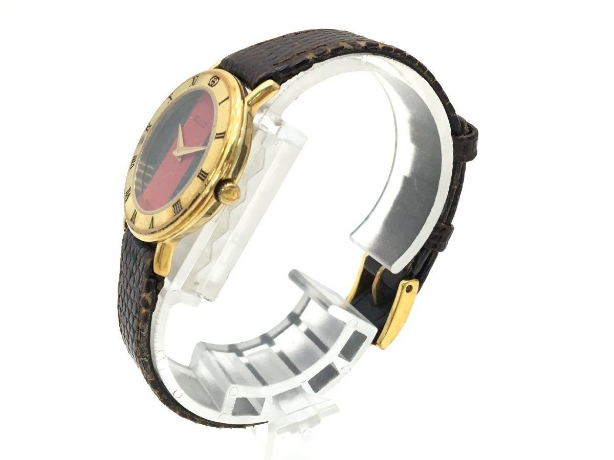 GUCCI 3000.2.L シェリーライン クォーツ 腕時計 レディース 箱付き