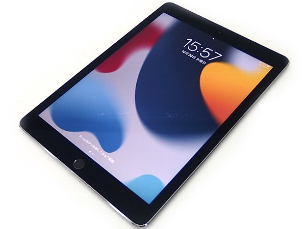 ■α Apple iPad Air2 16GB Wi-Fiモデル A1566 (MGL12J/A)/スペースグレイ/アップデート済/Retinaディスプレイ本体のみ※少し訳あり 247