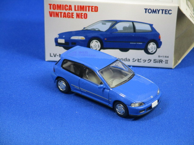 定番，送料無料 TLV-NEO Honda シビックSiR-Ⅱ 青 LV-N48b 中国製 LV-059(トミカリミテッド)｜売買されたオークション情報、yahooの商品情報をアーカイブ公開 - オークファン トミカリミテッド