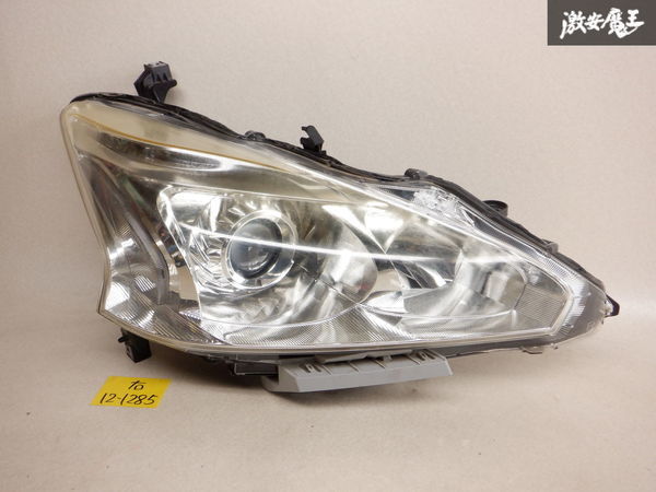 車 日産 ティアナ L33 ヘッドライトHID 運転席側