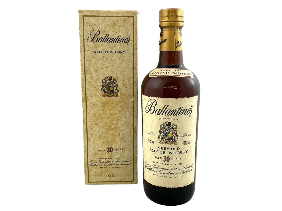 飲料・酒 Ballantine's 12 Years Old スコッチウイスキー 旧ボトル