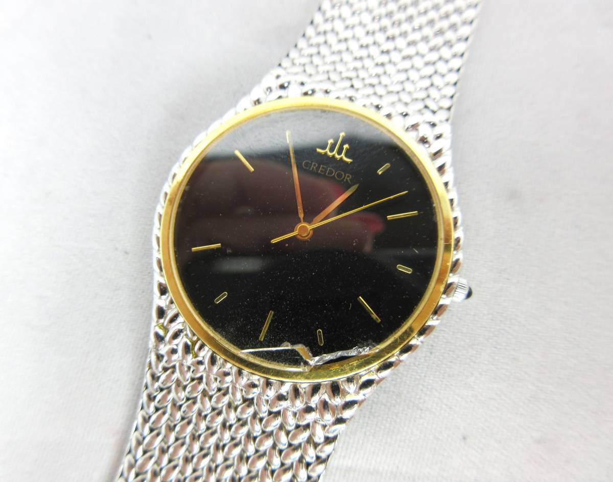 18) 売切 クレドール K18コンビ 紳士用 7771-6050 SEIKO セイコー