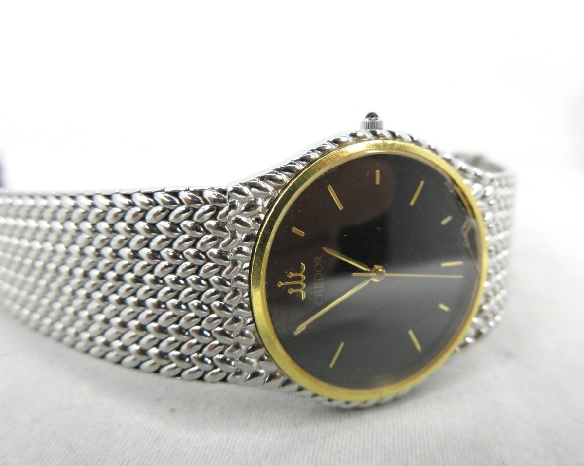 18) 売切 クレドール K18コンビ 紳士用 7771-6050 SEIKO セイコー