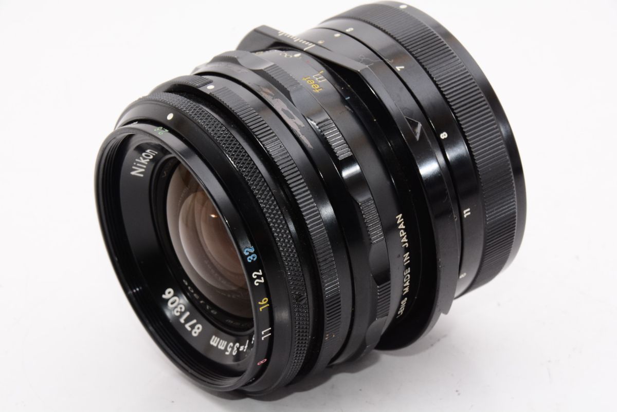  外観特上級 NIKON ニコン PC-NIKKOR 35mm F2.8 単焦点 カメラレンズ #m4845(ニコン)｜売買されたオークション情報、yahooの商品情報をアーカイブ公開 - オークファン ニコン