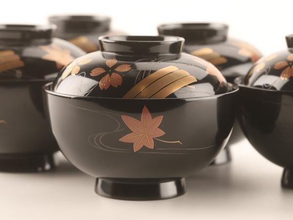 雲錦蒔絵吸物椀5セット キッチン・食器 雲錦蒔絵吸物椀5セット