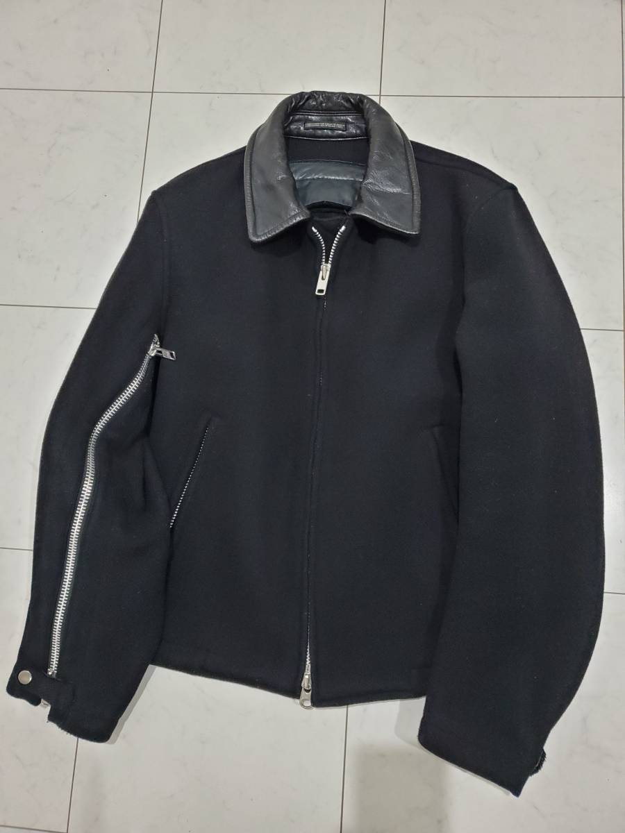 YOHJI YAMAMOTO POUR HOMME ウールメルトンジップブルゾン 【公式通販】