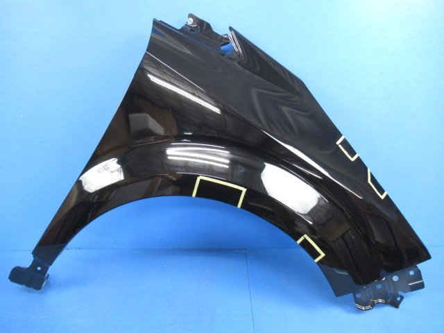 ノート オーラ E13 純正 右 フロント フェンダー ブラックパール (M078682)
