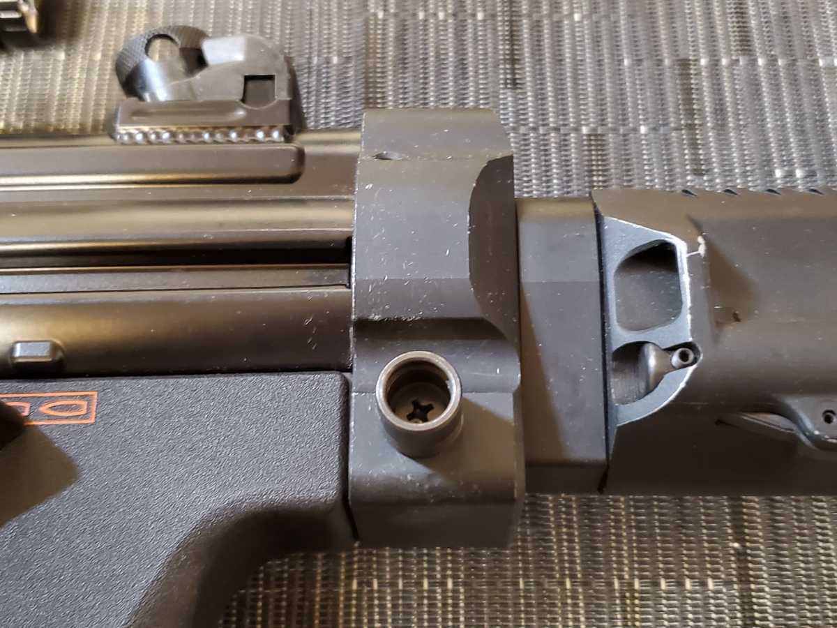 次世代 MP5 東京マルイ ストック QDスリングスイベル MP5A5のストック
