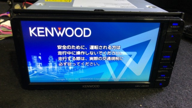 カーナビ MDV-L503W ケンウッド 4chフルセグTV CD→SD録音 DVD SD CD