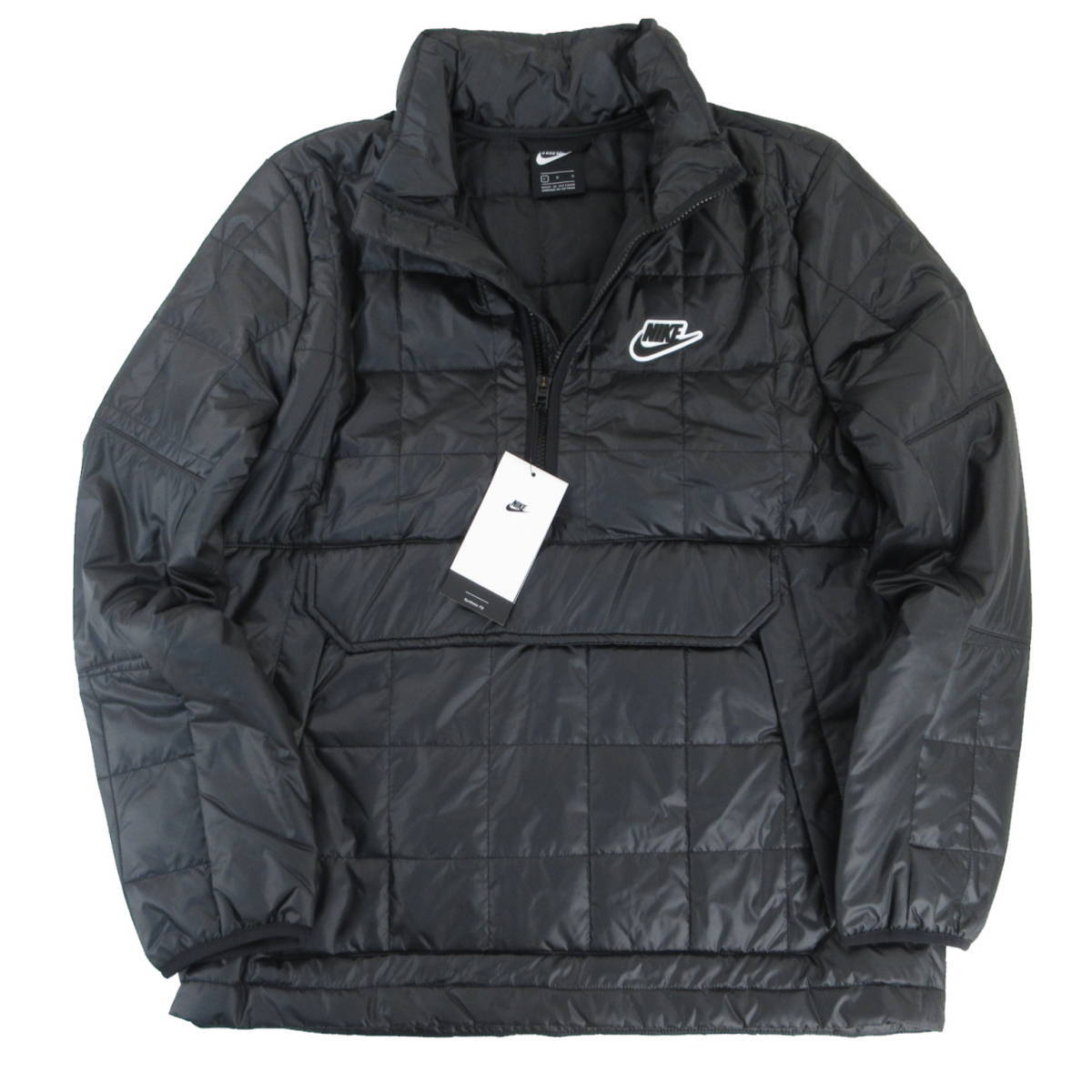 新作，定番 定1.3万 NIKE 保温 撥水 ハーフジップ インサレーション ジャケット XL ブラック ナイキ フード付き DM1249 J350(ジャンパー、ブルゾン)｜売買されたオークション情報、yahooの商品情報をアーカイ 男性用