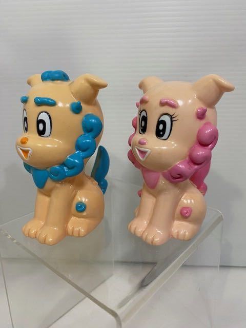 2体セット☆りゅうぎん☆琉球銀行☆シーサー☆ソフビ人形☆貯金箱