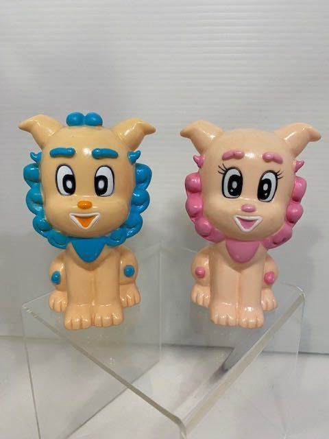 2体セット☆りゅうぎん☆琉球銀行☆シーサー☆ソフビ人形☆貯金箱