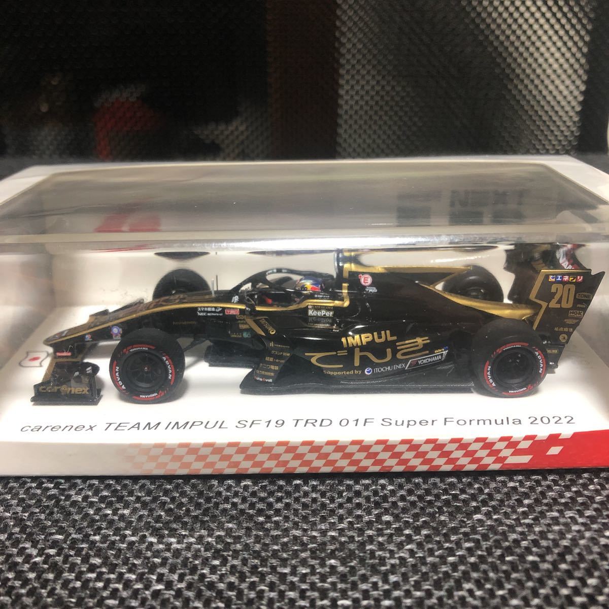 Spark 1/43 スパークモデル スーパーフォーミュラ carenex TEAM IMPUL
