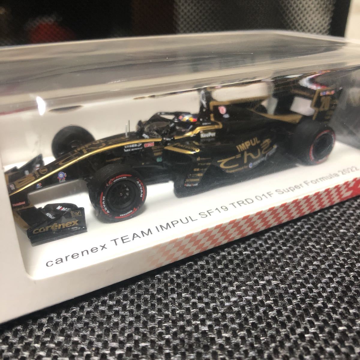 Spark 1/43 スパークモデル スーパーフォーミュラ carenex TEAM IMPUL