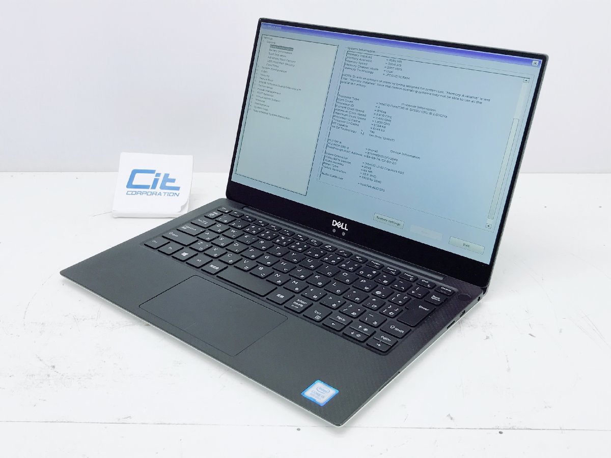 XPS Dell 0 1 - Core i5-8250U InfinityEdge | Intel New Specs 