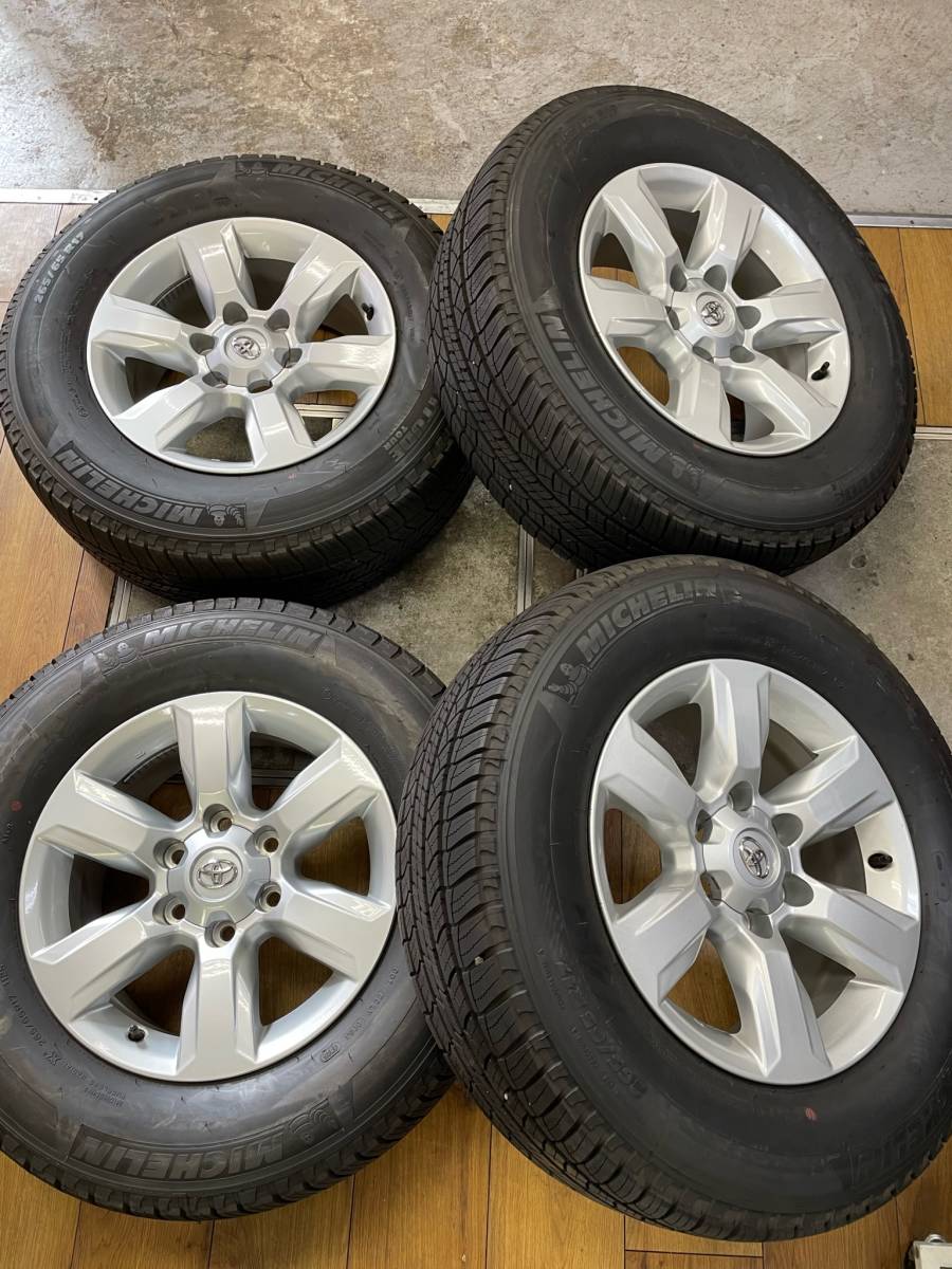 トヨタ | タイヤ 7.5J プラド 純正ホイール プラド150後期 +25 150系 18