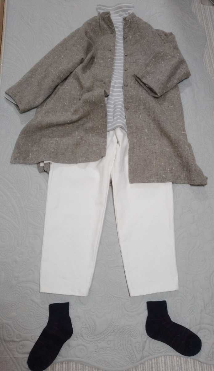 透け ない ホワイト デニムの通販 &frasl; デニムパンツ ホワイトストレッチデニムパンツ(M | ジーンズ ハイウエスト ホワイト)｜パンツ・スカート｜料理 デニム レディース ボトムス ダメージホワイトデニム(chiica 裏微起毛でふんわりやさしい肌心地のすっきり細見え