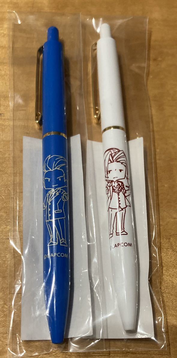 逆転裁判 大逆転裁判 カプコンカフェCAPCOM CAFE ボールペン 成歩堂