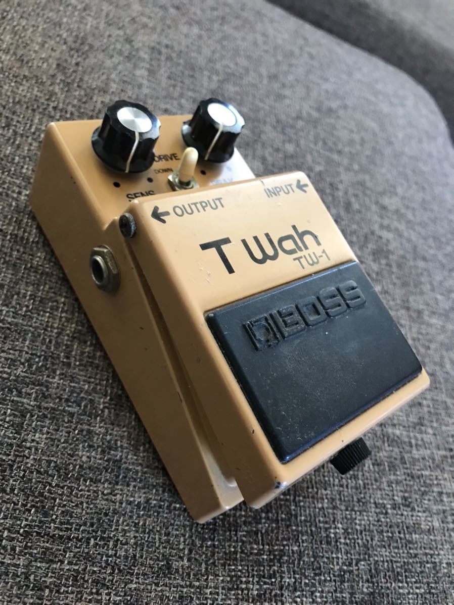 BOSS T wah TW-1 ボス タッチワウ 銀ネジ 日本製 9700 BOSS T wah TW-
