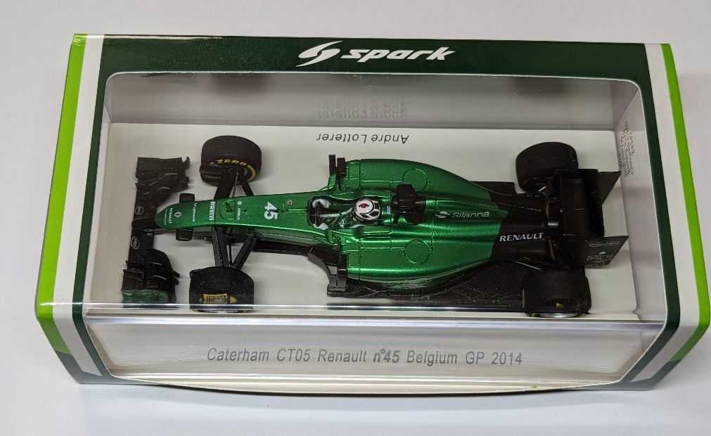 スパーク1⁄43ケータハムCT05ルノー A.ロッテラー スパーク1⁄43