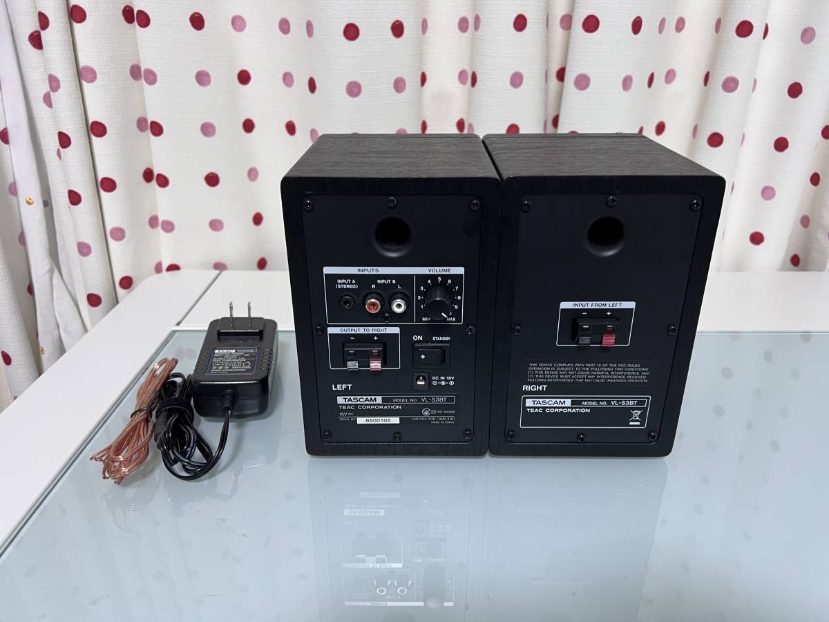 モニタースピーカー TASCAM VL-S3BT TASCAM VL-S3BT パワードモニター