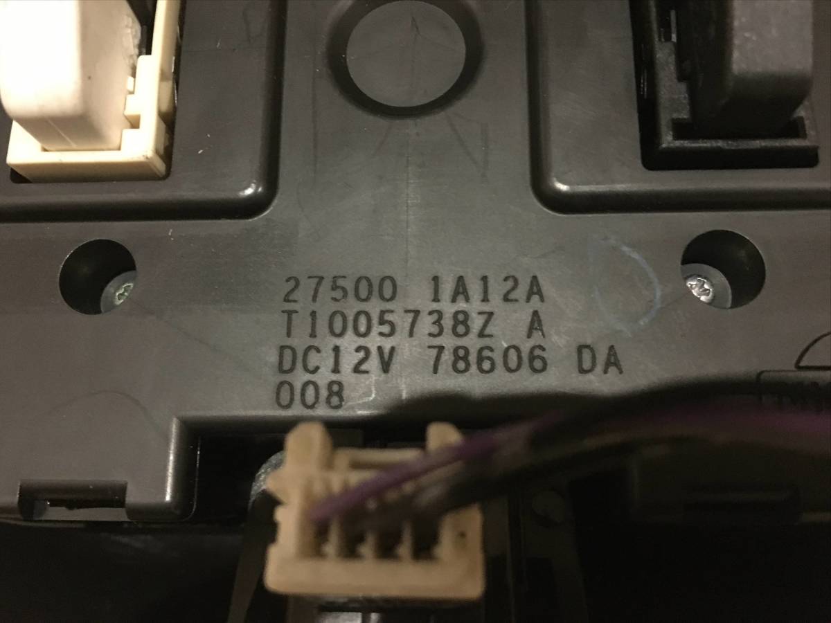 2026年最新Yahoo!オークション エアコンパネルの中古品 -マーチ | エアコンパネル マーチ K12 - T4.7 インテリアパネル エアコンランプ T4.2 T5 マーチ・K12）by T3 K12マーチに流用