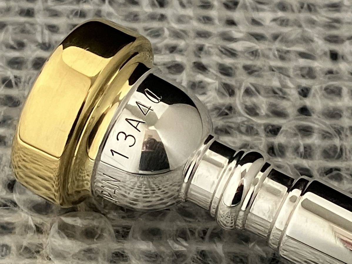 ★ ハイトーン！YAMAHA トランペットマウスピース13A4a　金メッキ★