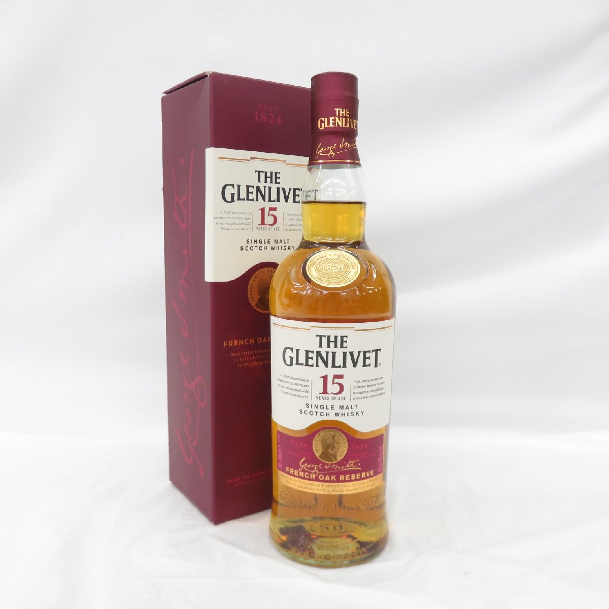 未開栓】THE GLENLIVET ザ・グレンリベット 15年 フレンチオーク