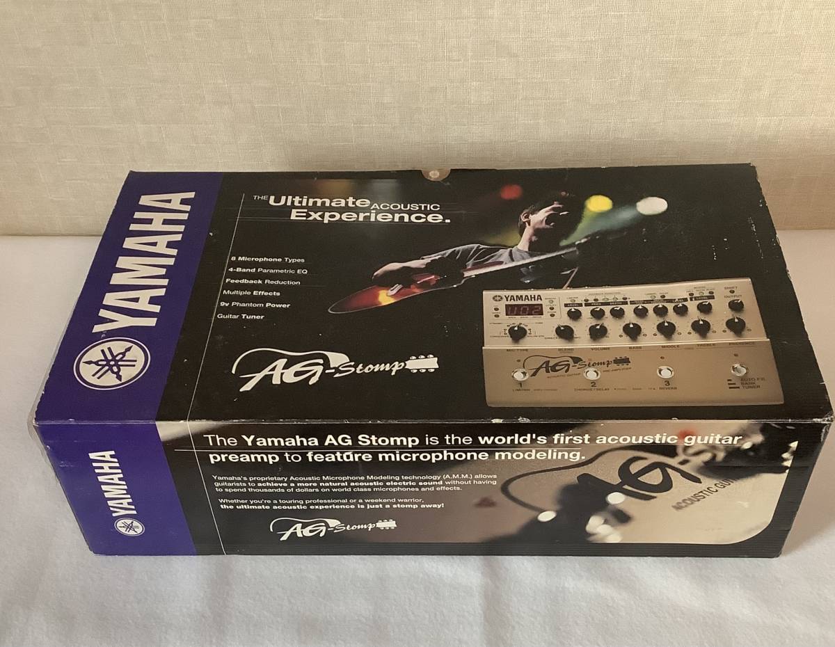 希少 レア 名器 YAMAHA アコースティックギタープリアンプ AG-STOMP