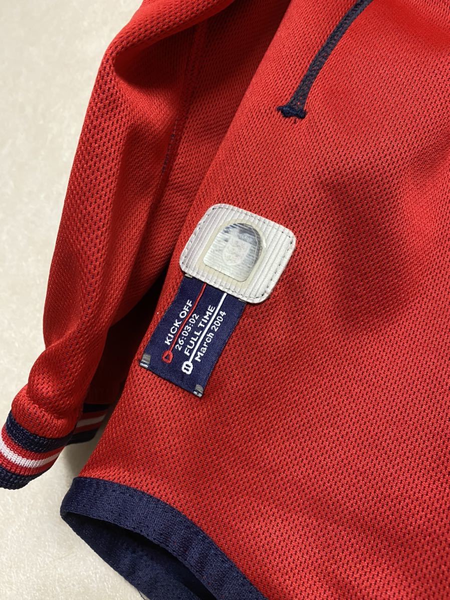 2002 イングランド代表 限定品 完売品 アウェイ 長袖 ユニフォーム