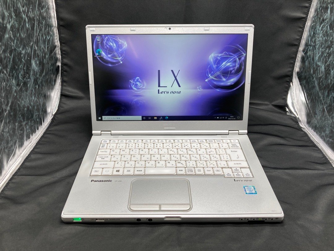 Panasonic】Let's note CF-LX6 Corei5-7300U 8GB SSD256GB