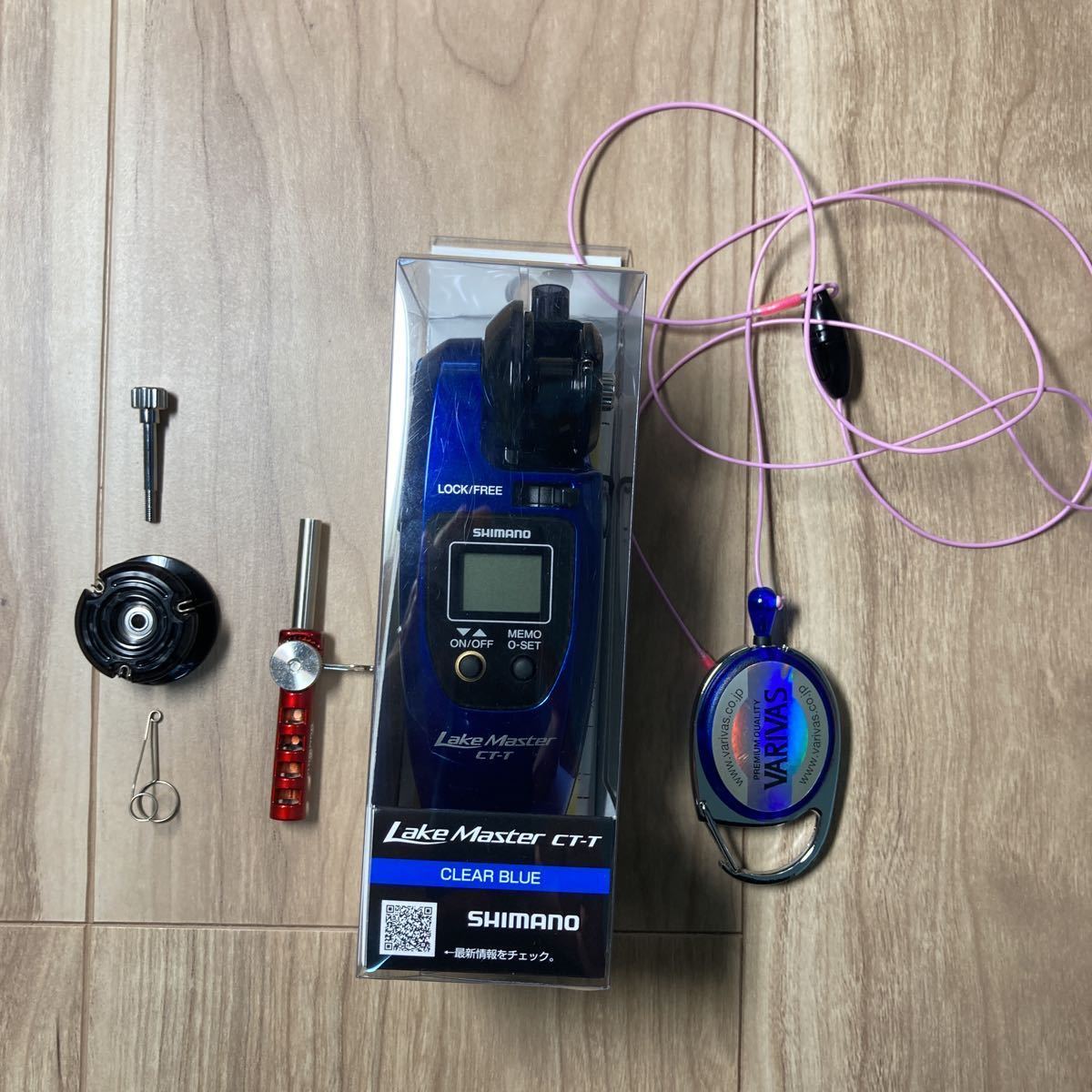 美品 シマノ レイクマスター CT-T クリアブルー シマノ 19レイク
