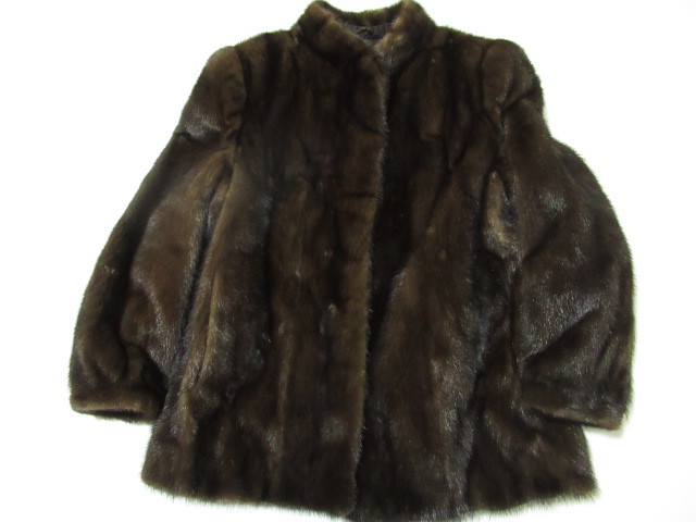 ミンクジャケット3XL [dec2 BY2033] 美品 ミンク ファー
