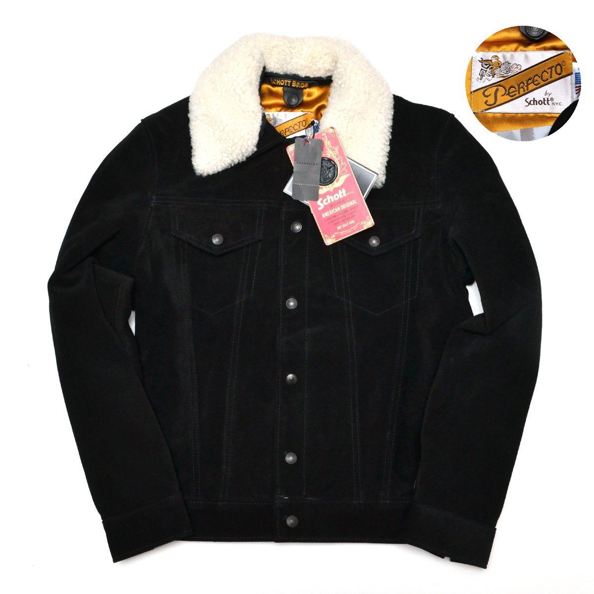 定価143000円 未使用 Schott ショット ESTNATION別注 レザージャケット 