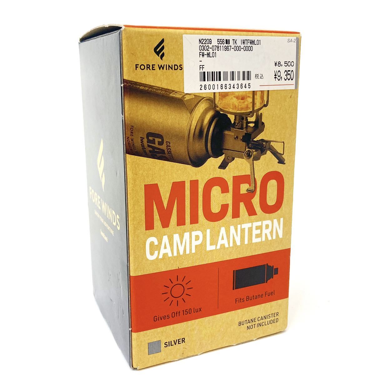 Iwatani イワタニ FW-ML01 ガスランタン FORE WINDS マイクロキャンプランタン alpひ1214