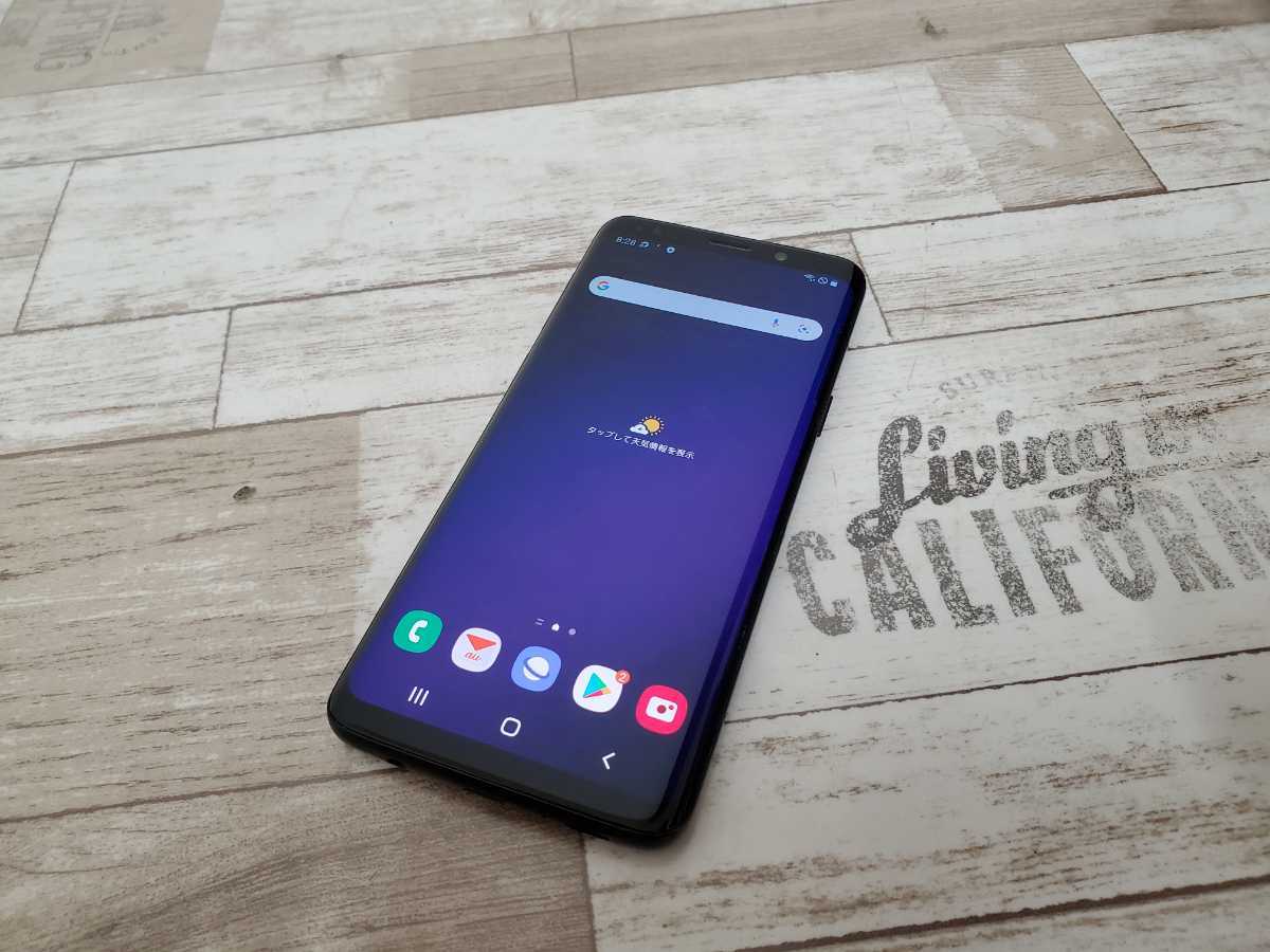 最安値，お買い得 au SIMロック解除済 Galaxy S9 SCV38