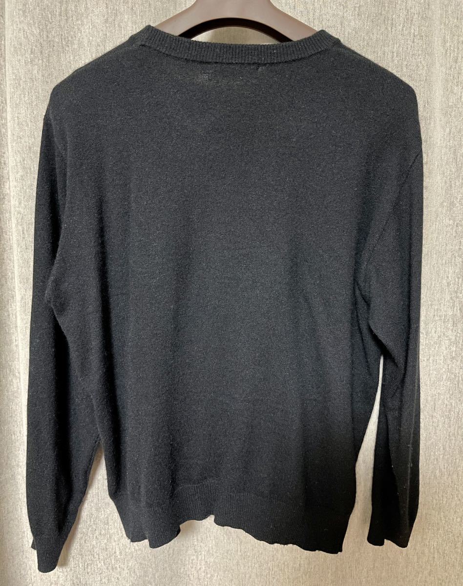 ヒステリックグラマー HYSロゴニット サイズL ブラック 中古美品 