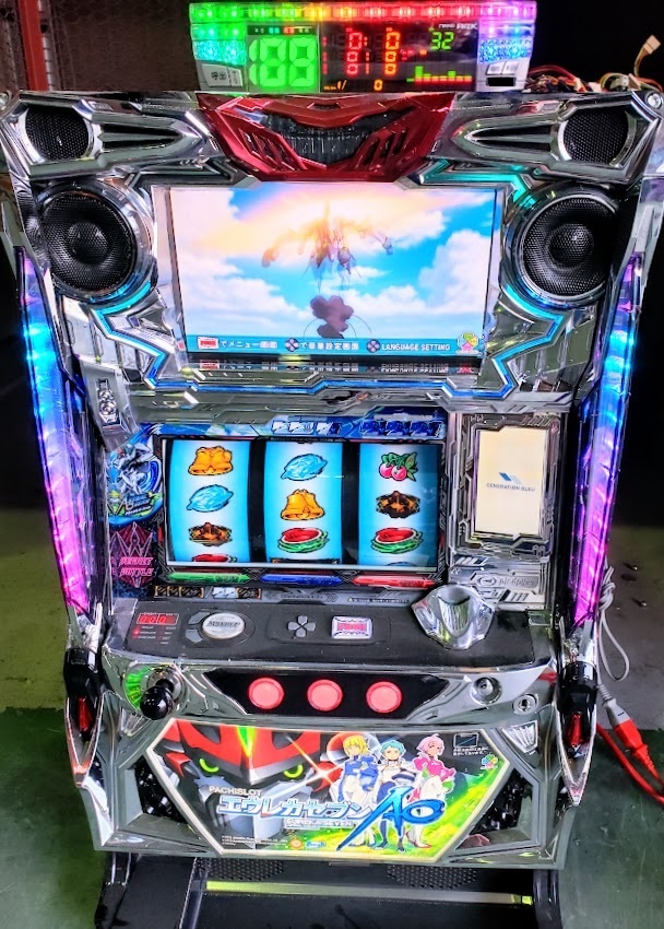 送4000円～ パチスロ エウレカセブンAO /XS [コイン作動タイプ] 本体