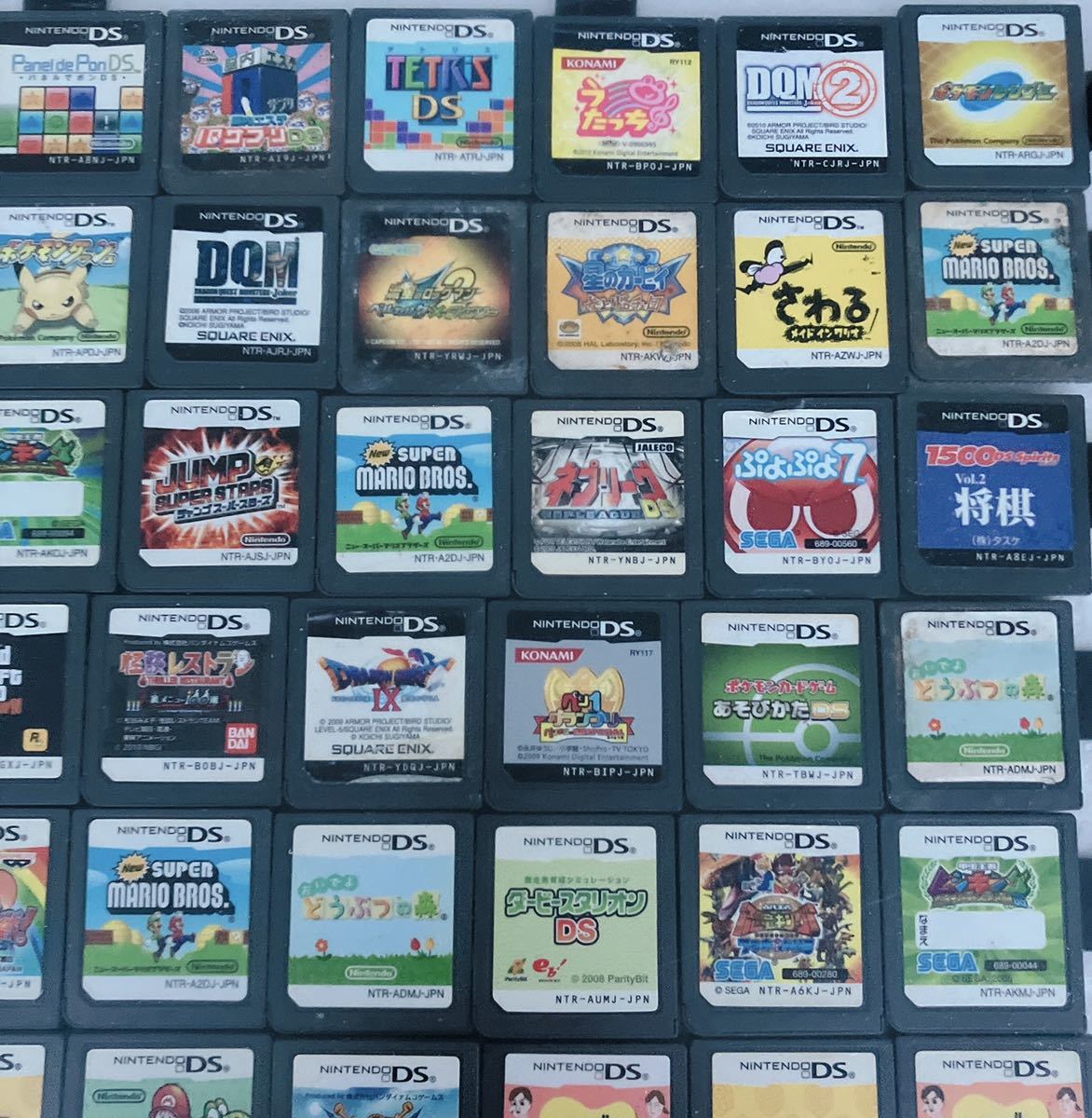 ジャンク DS.3DS ソフト まとめ売り54点 NINTENDO DS 任天堂 ポケモン