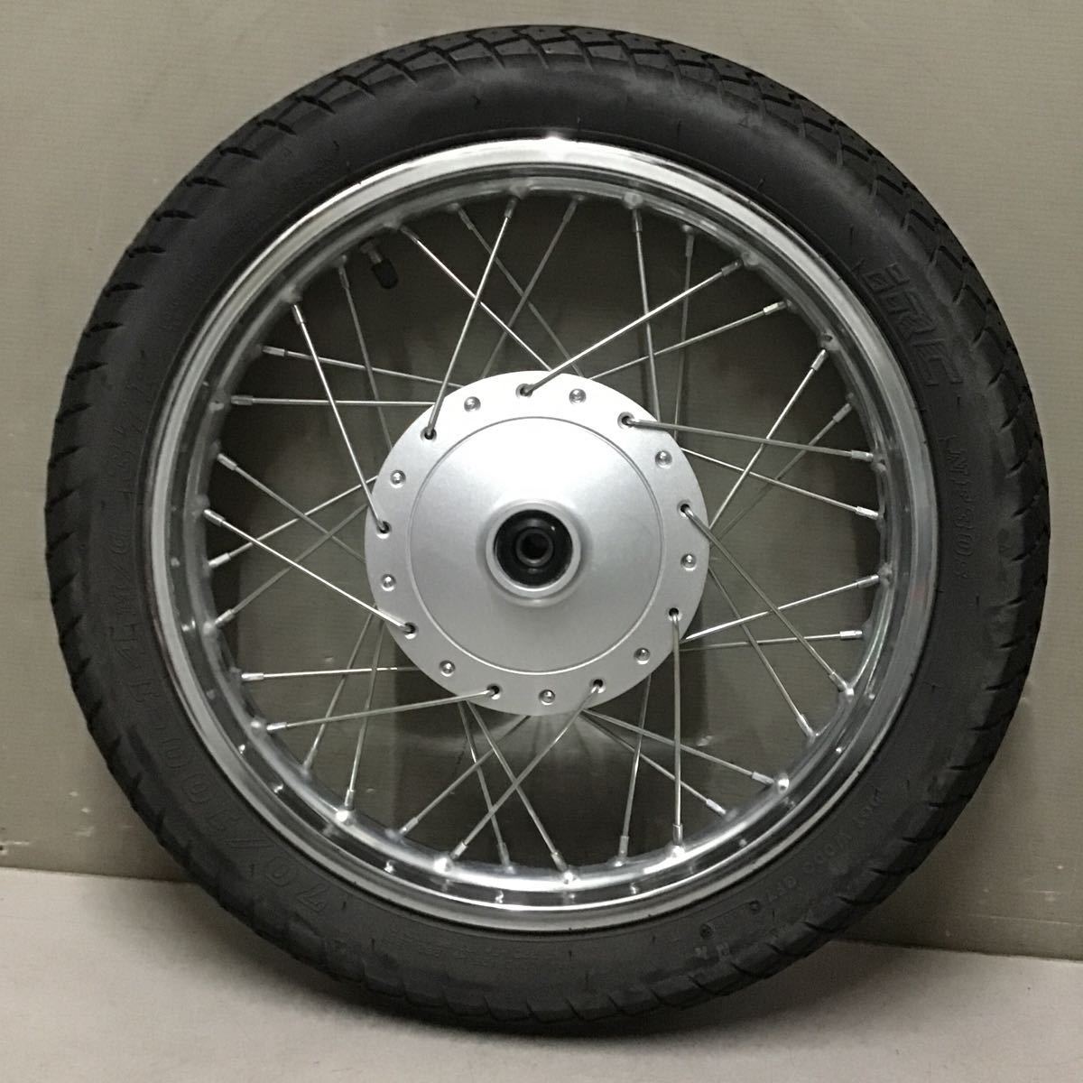 ・クロスカブ ・リトルカブ フロントホイール 本体 ホンダ純正 t1-12 ホンダ クロスカブ50 AA06 フロントホイール タイヤ セット 動作