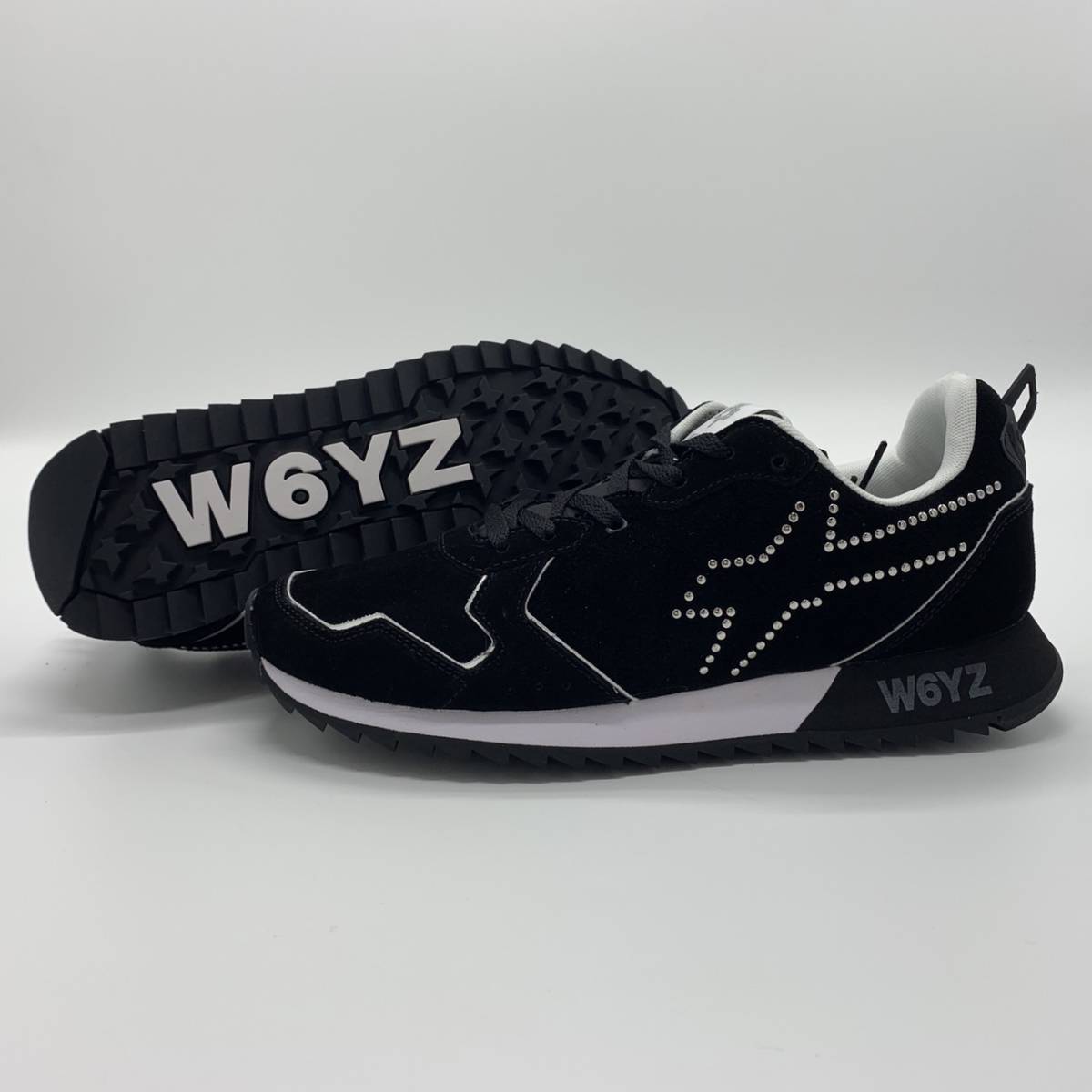 激安大特価，最新作 サイズ選択 定価31900円 日本限定300足 W6YZ スウェードｘスタッズ スニーカー ブラック ブラック/黒/ウィズ WIZZ JM211-STUDS 黒(27.0cm)｜売買されたオークション情報、yahooの商品情報をアーカイブ公 27.0cm