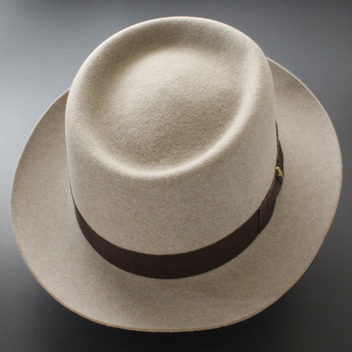 2647◇ボルサリーノ◇高級ラビット帽子◇59(実寸59)◇定価61，600円