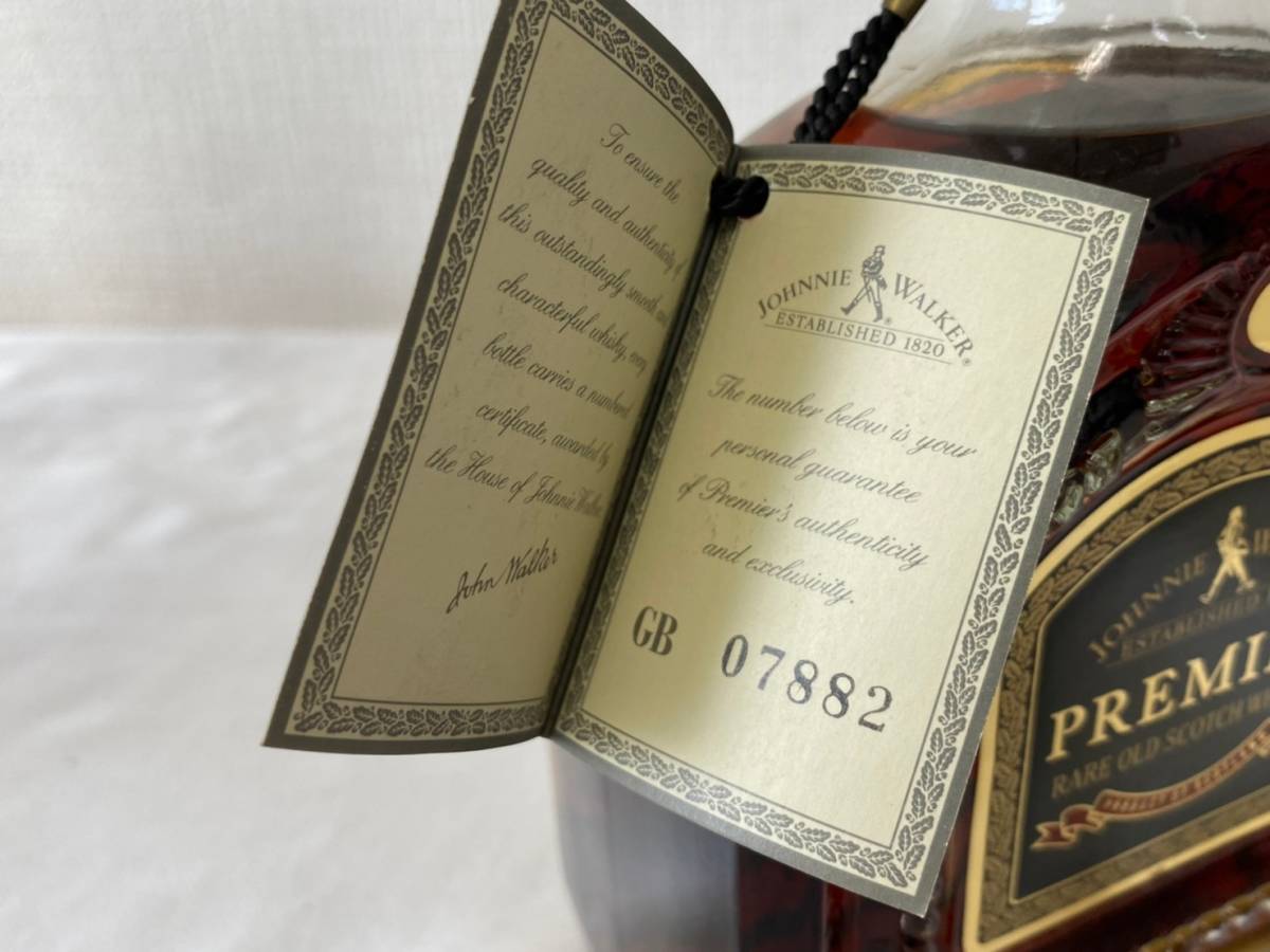 yk2653060/ JOHNNIE WALKER PREMIER ジョニー ウォーカー プレミア