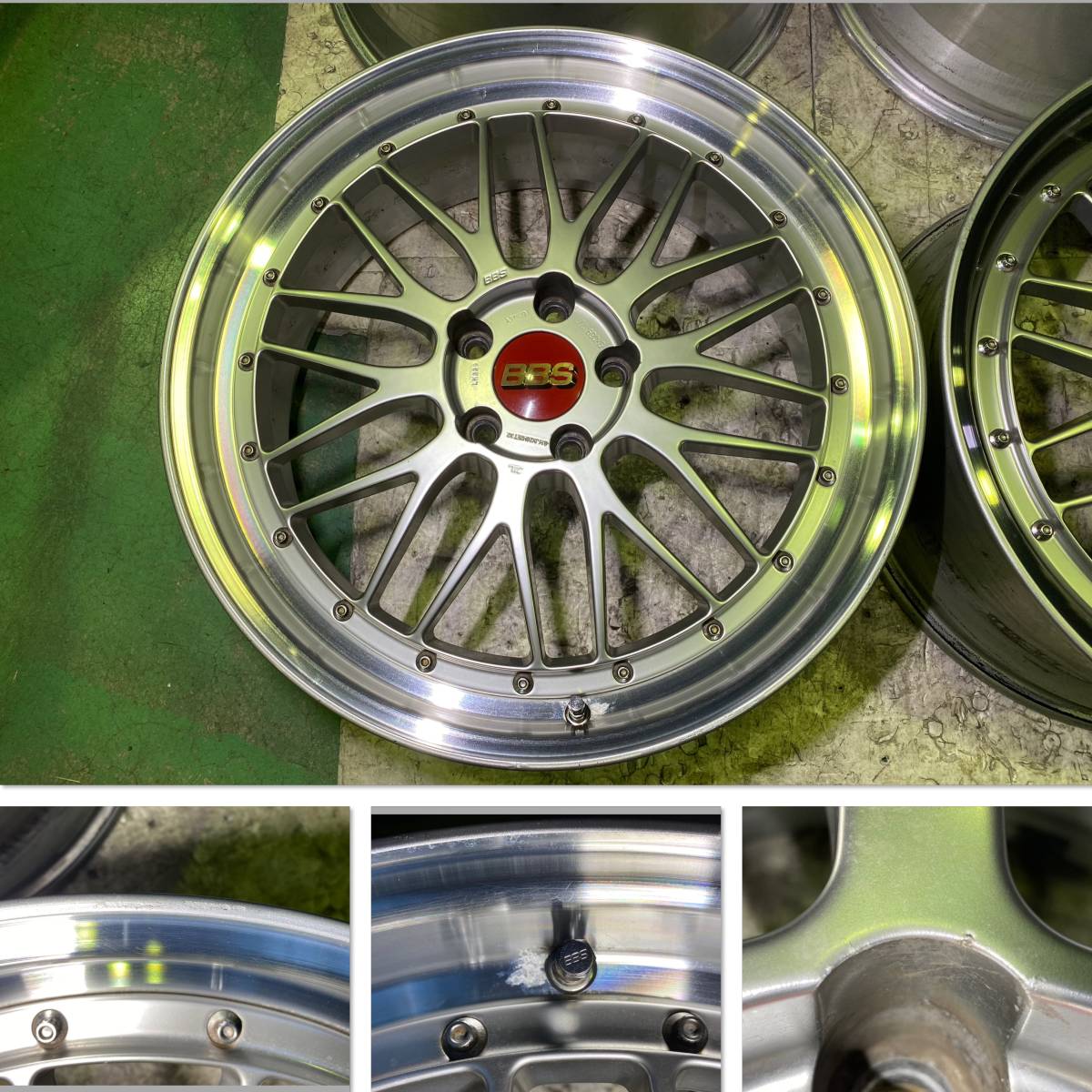 軽量 鍛造 BBS LM PCD120 20インチ LM229 8.5J +32 LM230 9.5J +37 5H 