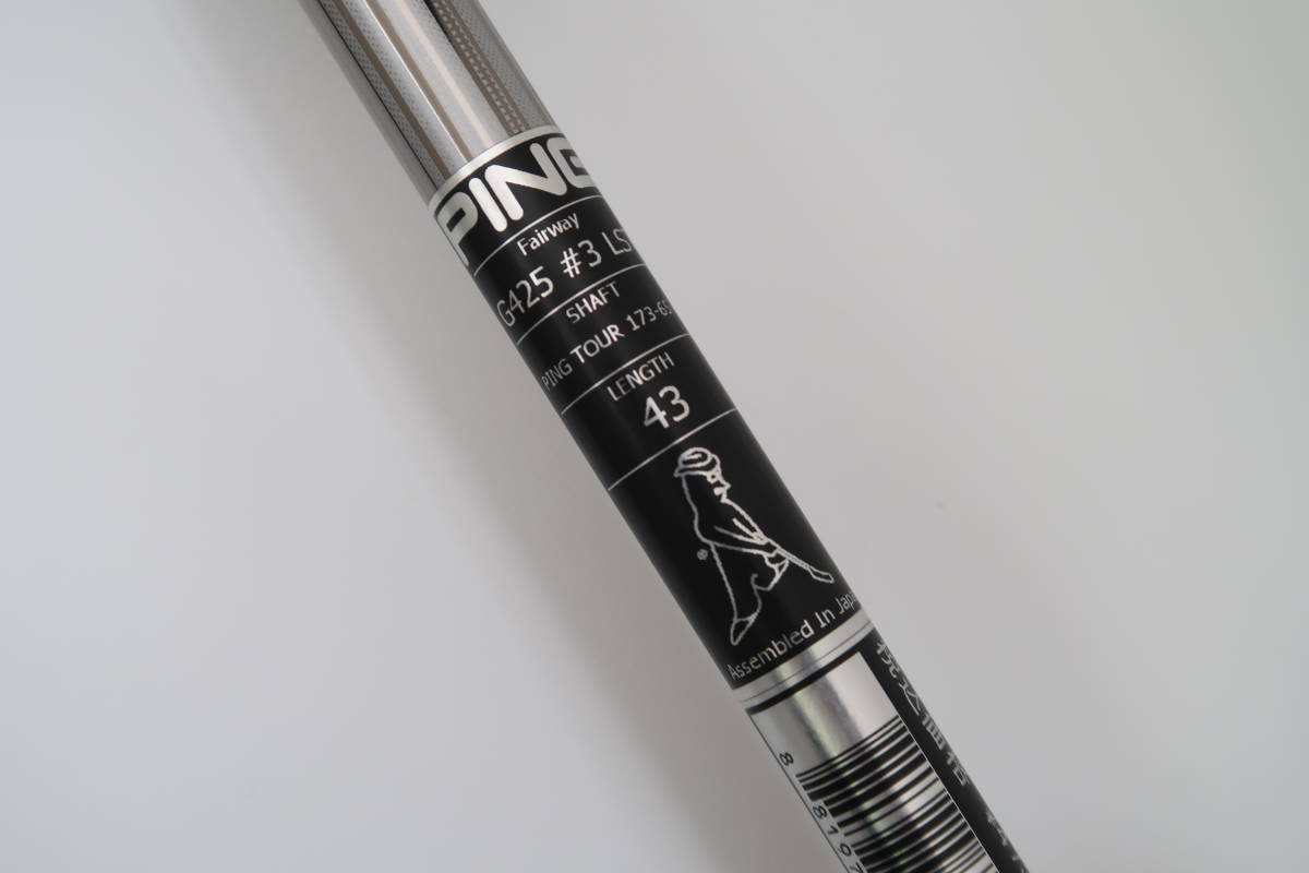 日本正規品 ピン PING TOUR 173-65 Xフレックス G425 LST シャフトのみ 3W