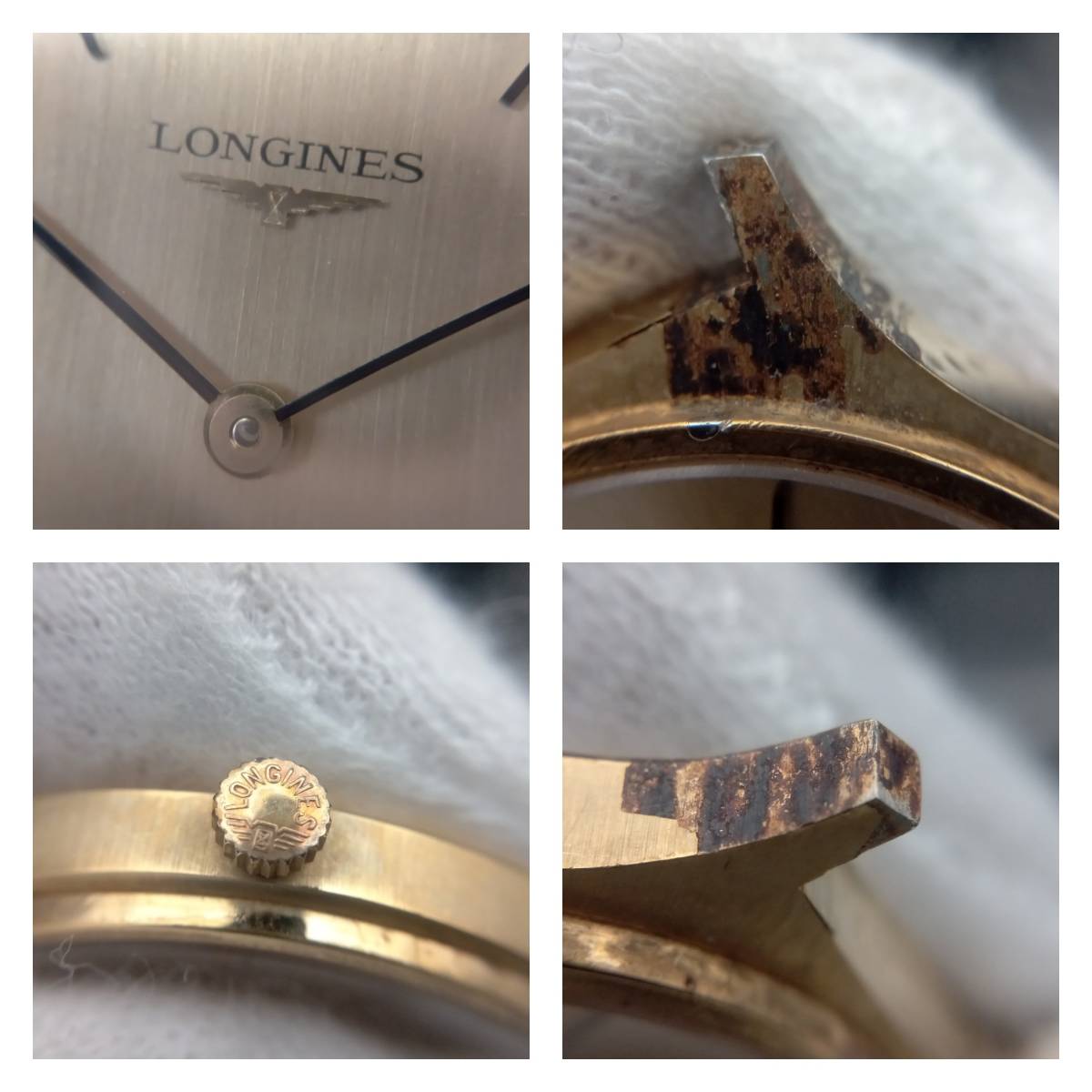 ジャンク 【希少手巻稼働品！】LONGINES ロンジン FLAGSHIP フラッグ