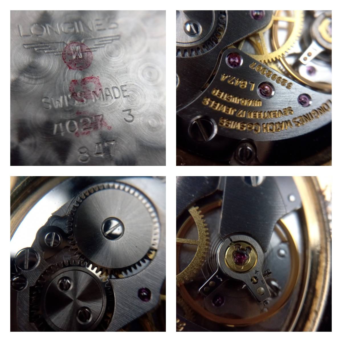ジャンク 【希少手巻稼働品！】LONGINES ロンジン FLAGSHIP フラッグ