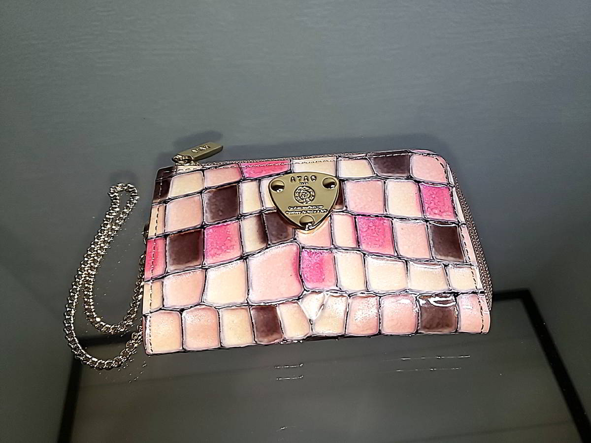 ATAO アタオ ベル／キーケース+ミニ財布 チェリー 美品 ベル キー