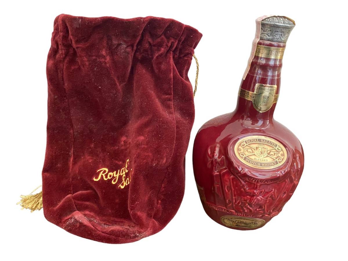 ROYAL SALUTE ロイヤルサルート ウイスキー 21年 赤陶器ボトル 700ml